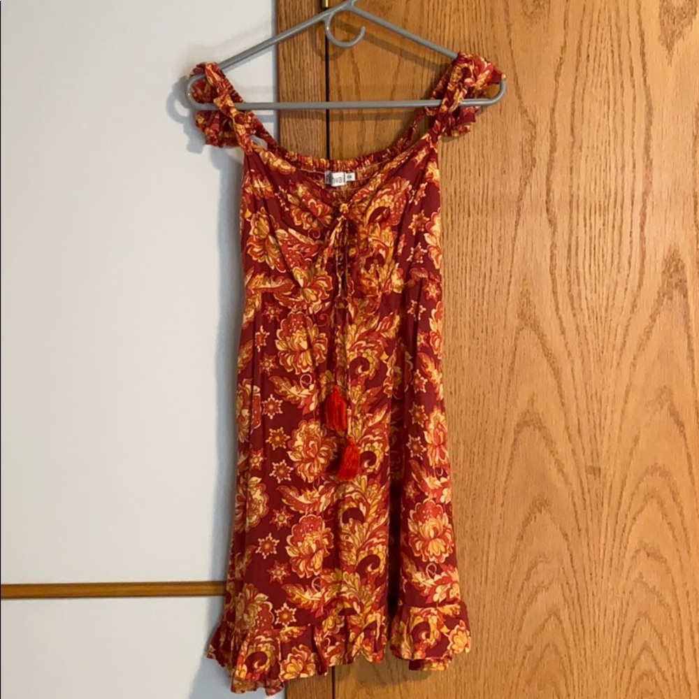 Pattern Mini Dress